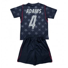 Dětské fotbalový komplet Spojené státy Tyler Adams #4 Venkovní košile MS 2026 Krátkým Rukávem